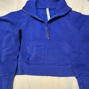 Lululemon Scuba Half Zip Funnel Neck